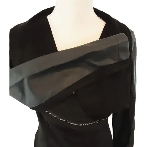 Romeo & Juliet Couture Faux Leather Moto Style Jacket EUC - Picture 6 of 10